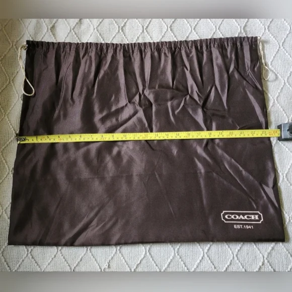 NWT Coach Ashley Ruched Leather Shoulder Bag W/2 Freebies - Picture 11 of 13